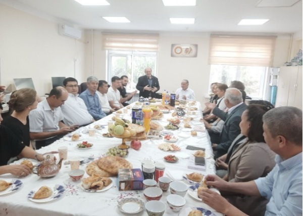 Germaniya delegatsiyasining “O‘zbekiston-Germaniya” do'stlik jamiyati a’zolari bilan uchrashuvi