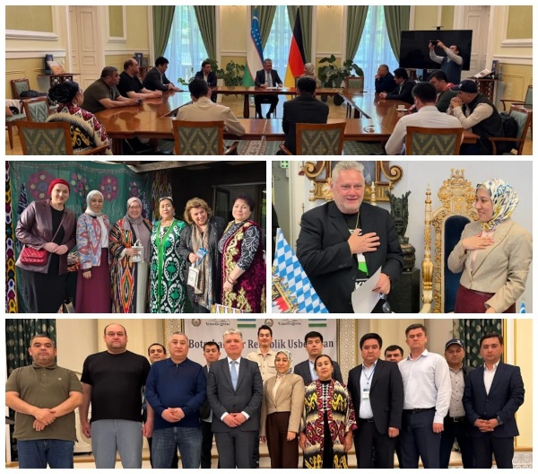 “O‘zbekiston-Germaniya” do‘stlik jamiyati hamda IT sohasi delegatsiyasi Berlin va Myunxen shaharlarida bo‘ldi