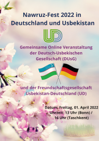 Онлайн-мероприятие «Празднование Навруза в Бонне и Ташкенте»