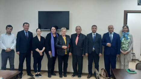 Vertreter der deutschen Gemeinde in Usbekistan