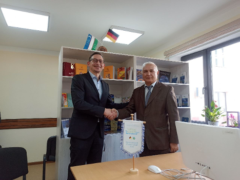 Besuch des deutschen Unternehmens The HealthCare People in Usbekistan